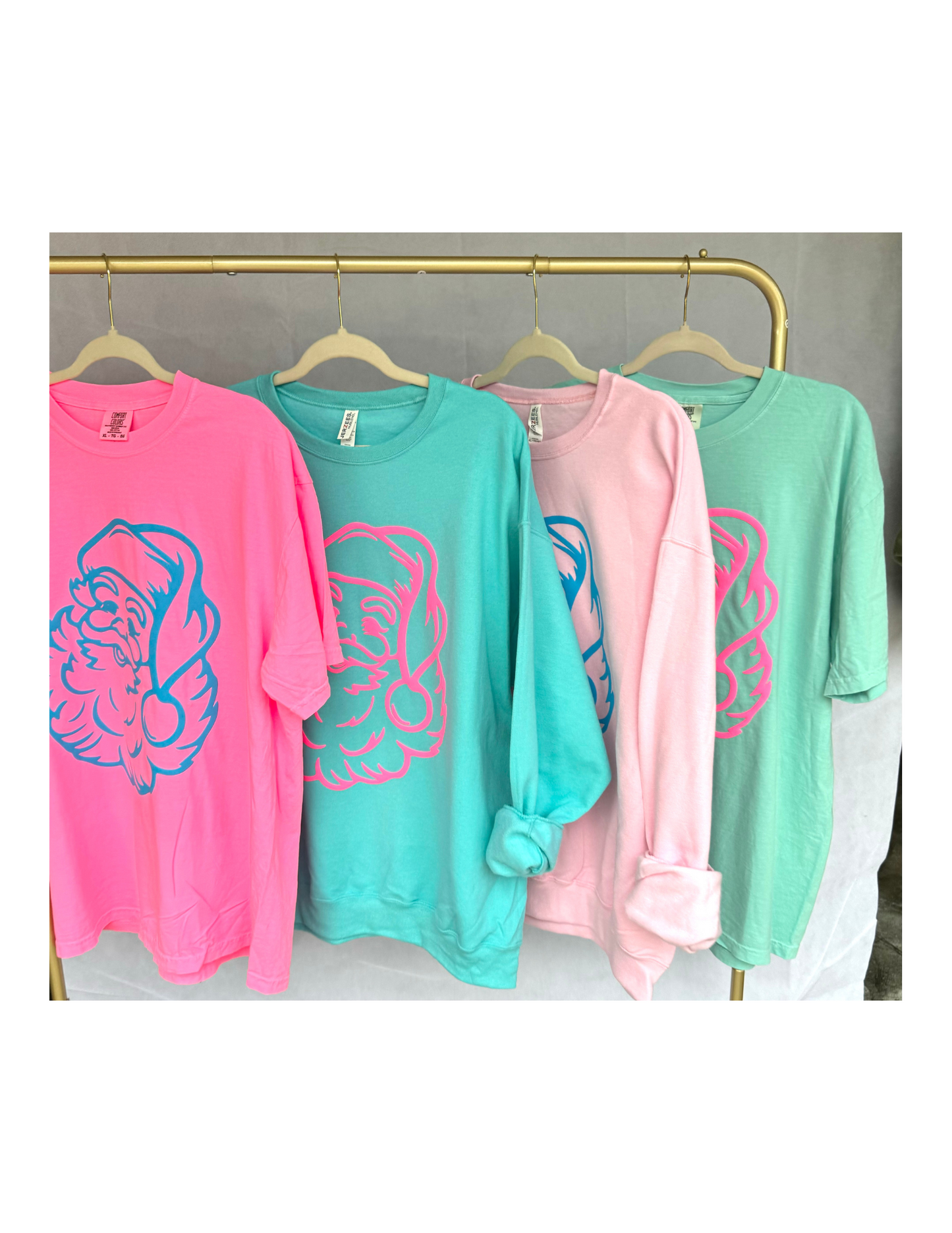 Santa Puff Design TEE