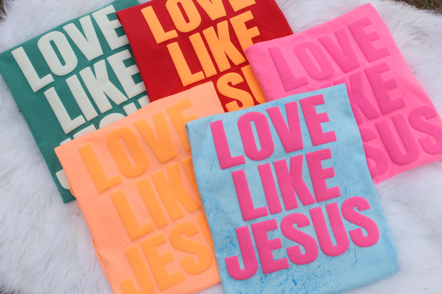 LOVE LIKE JESUS Comfort Colors Tee