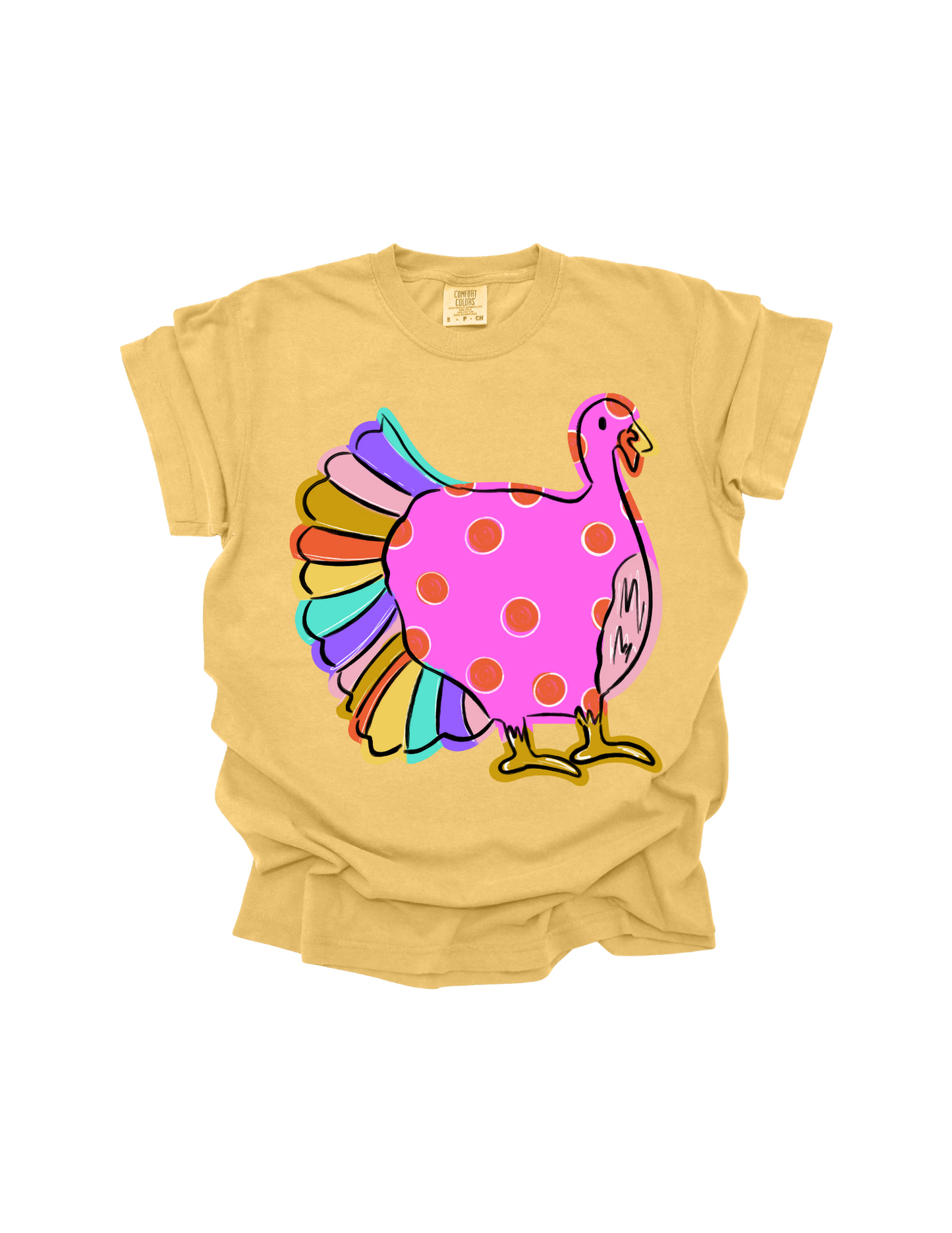 Cutesy Demure Turkey Tee