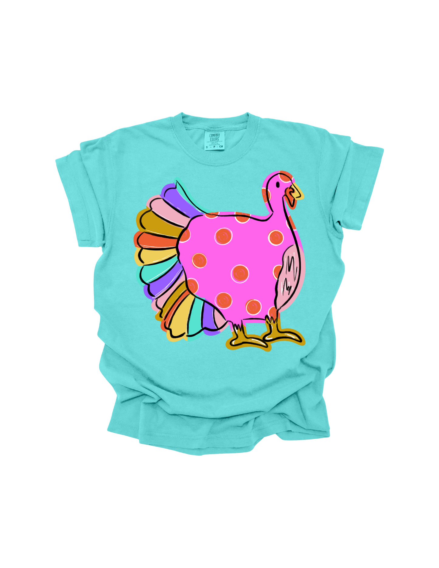 Cutesy Demure Turkey Tee