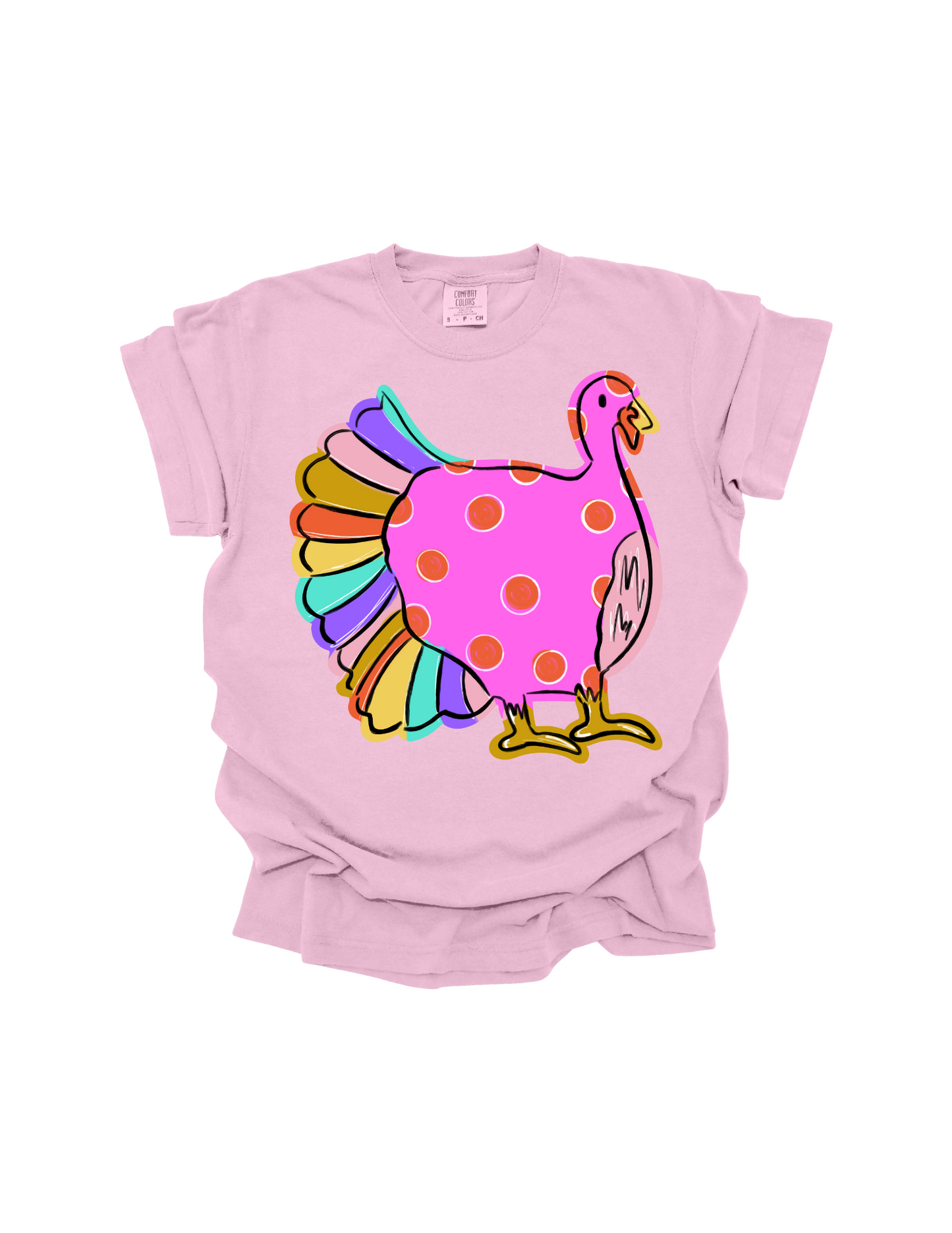 Cutesy Demure Turkey Tee