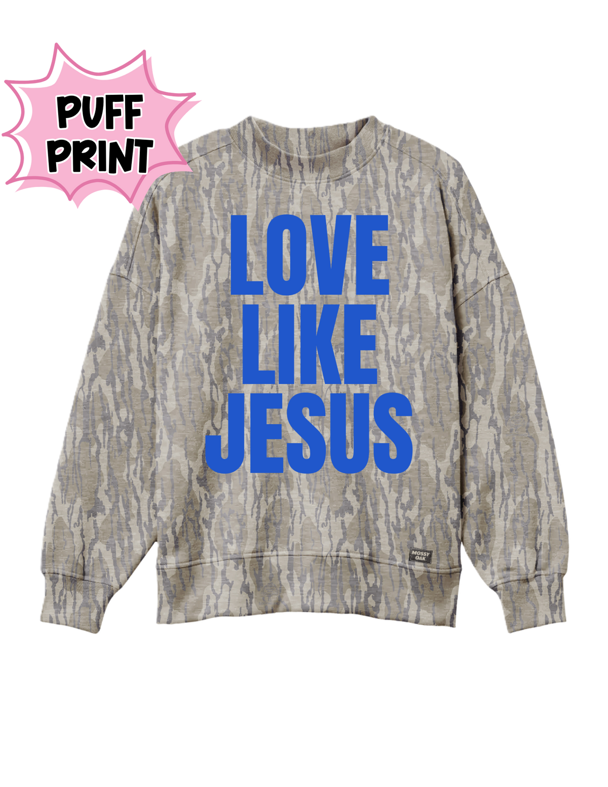 **PREORDER** AUTHENTIC Mossy Oak MOCK NECK Sweatshirts SHIPS IN OCT