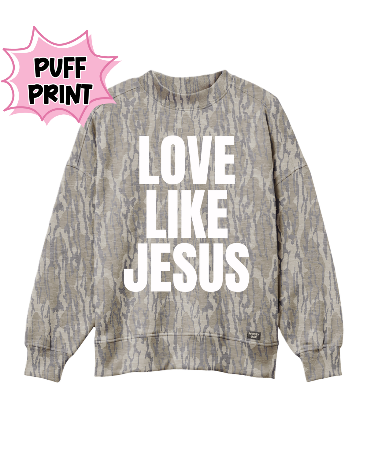 **PREORDER** AUTHENTIC Mossy Oak MOCK NECK Sweatshirts SHIPS IN OCT
