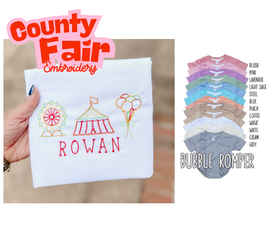County Fair Embroidery Bubble
