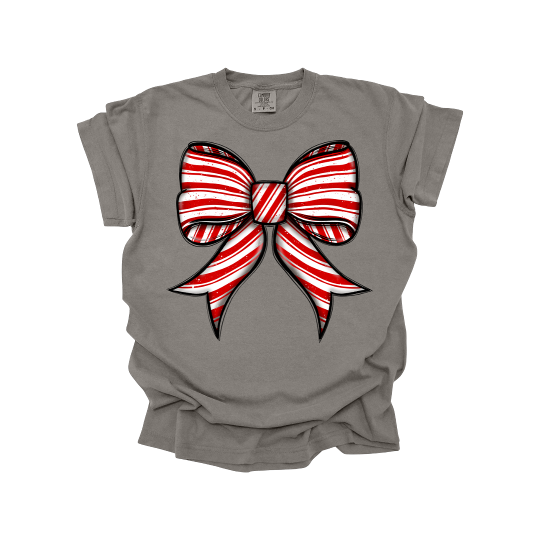 Candy Cane Bow