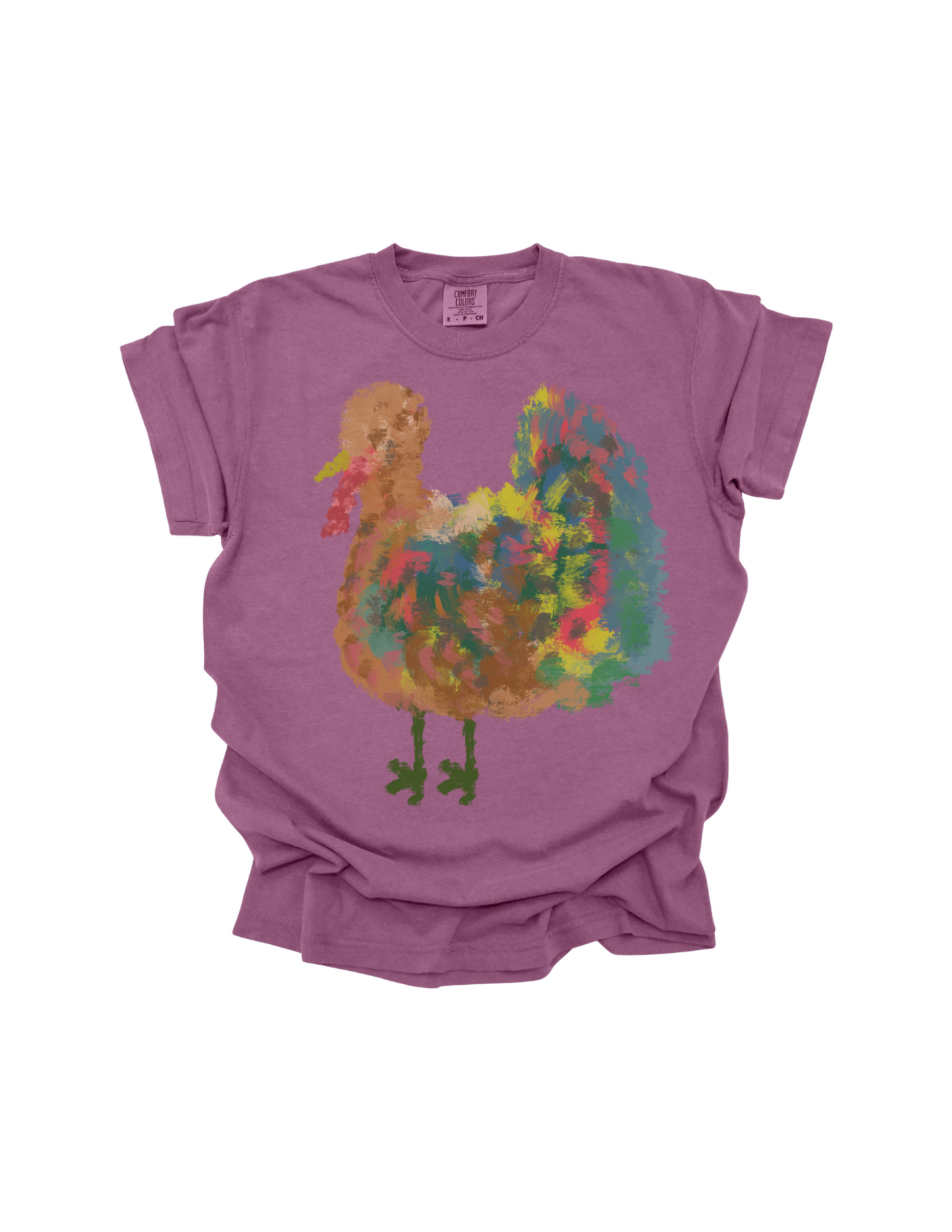 Abstract Turkey Tee