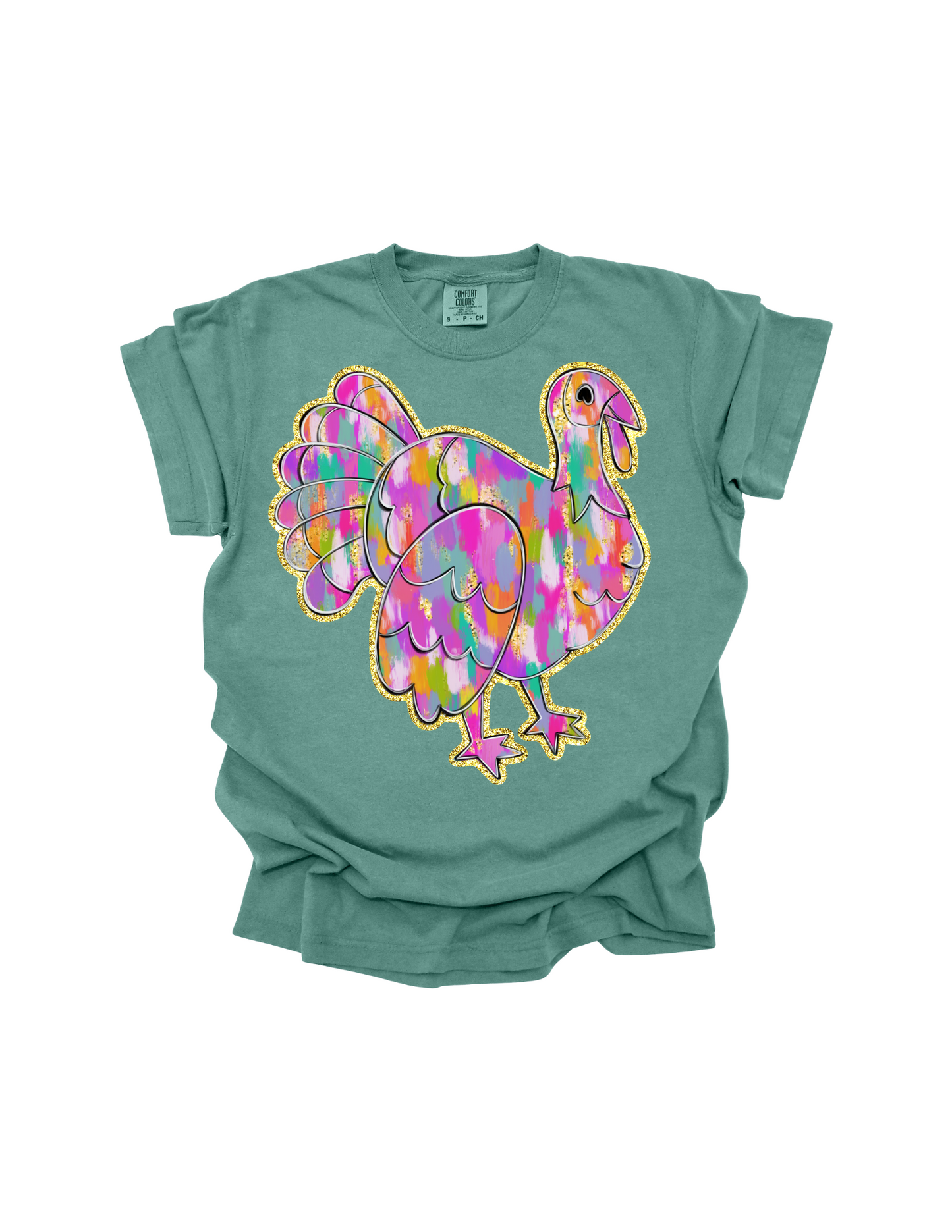 Brush Strokes Turkey Tee