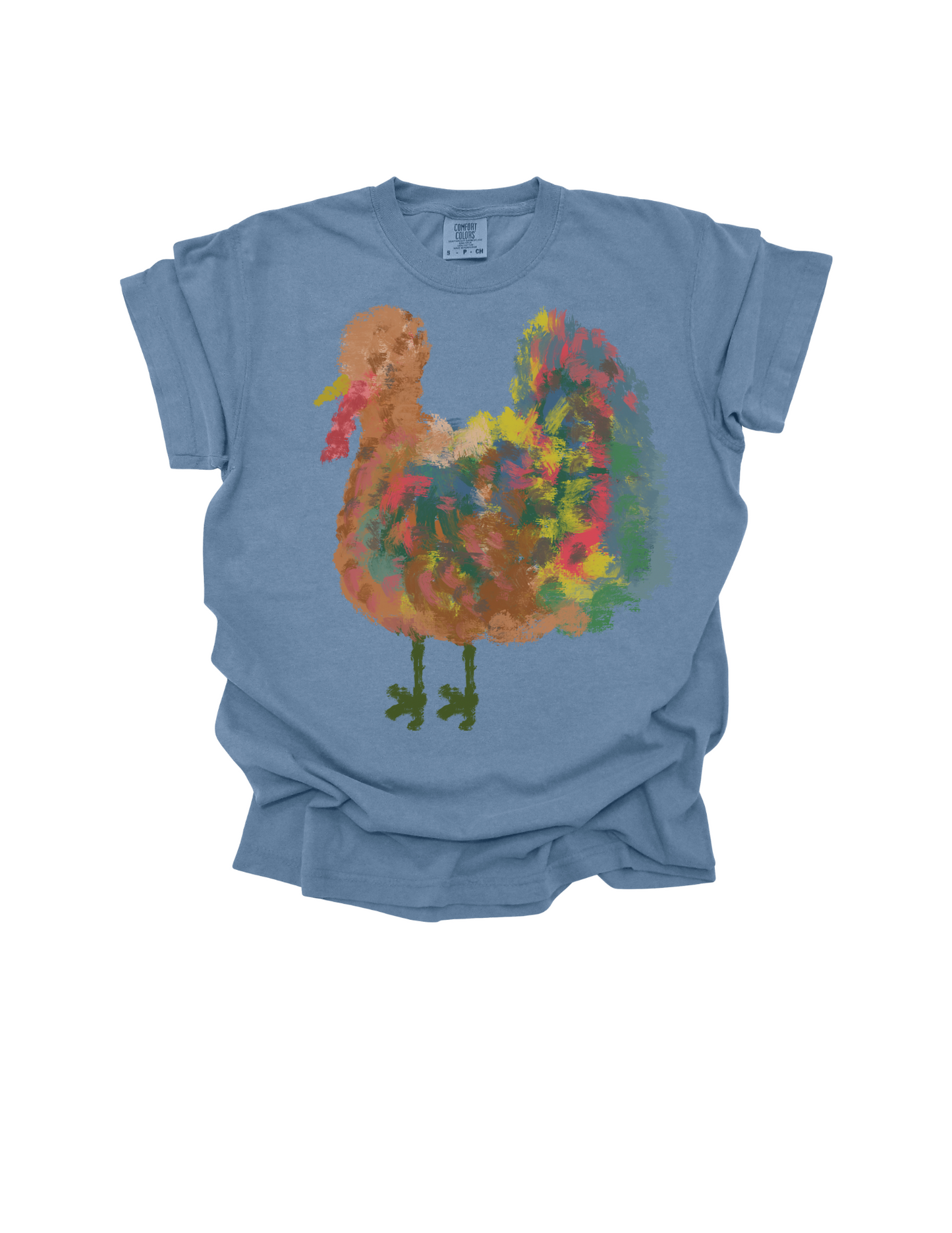 Abstract Turkey Tee