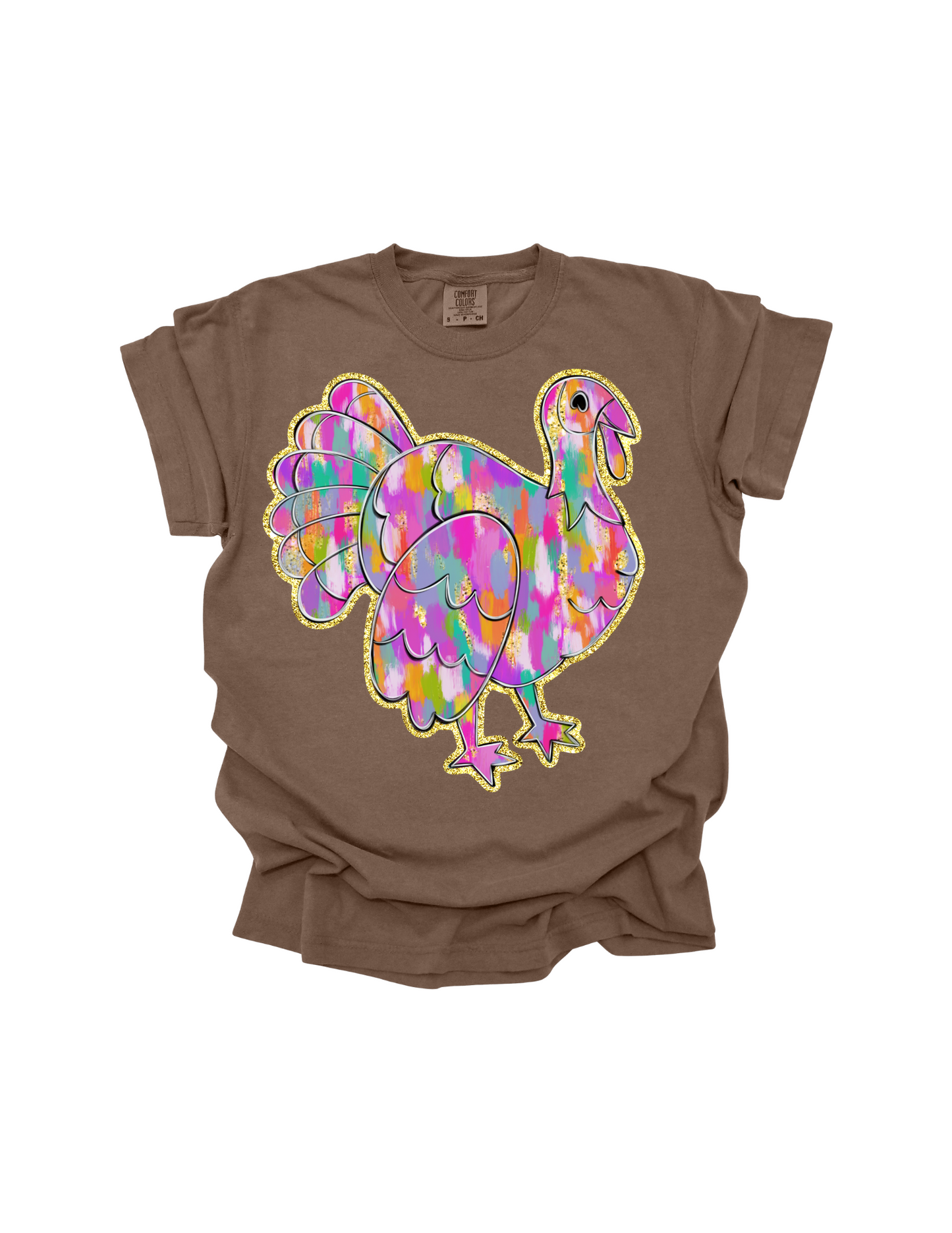 Brush Strokes Turkey Tee