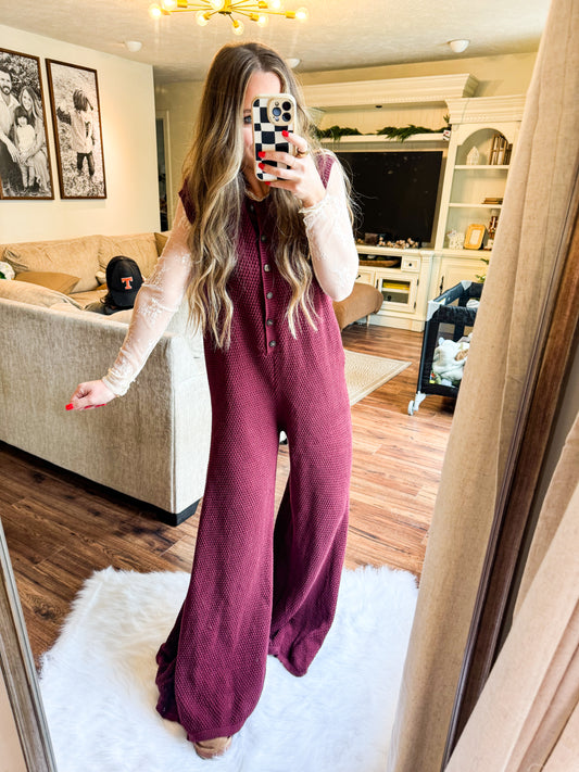 Sweater Jumpsuit