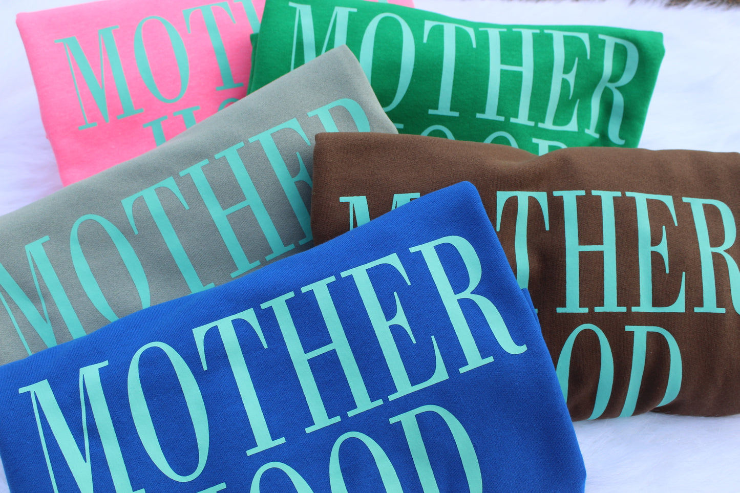 MOTHERHOOD crew neck sweatshirt