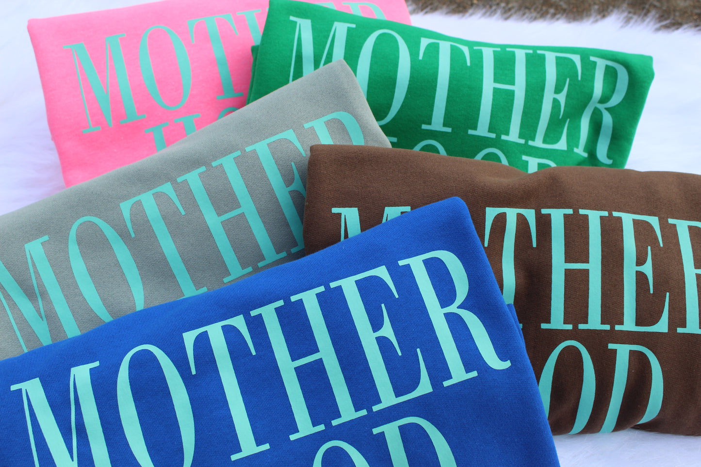 MOTHERHOOD crew neck sweatshirt