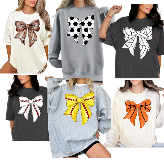 Sport Bow Sweatshirts