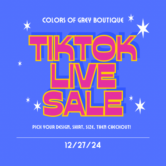 TIKTOK live sale