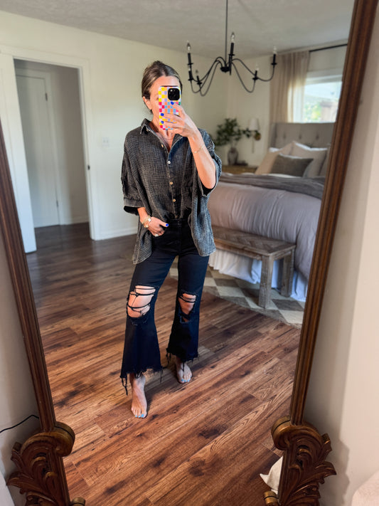 Flowy wash top